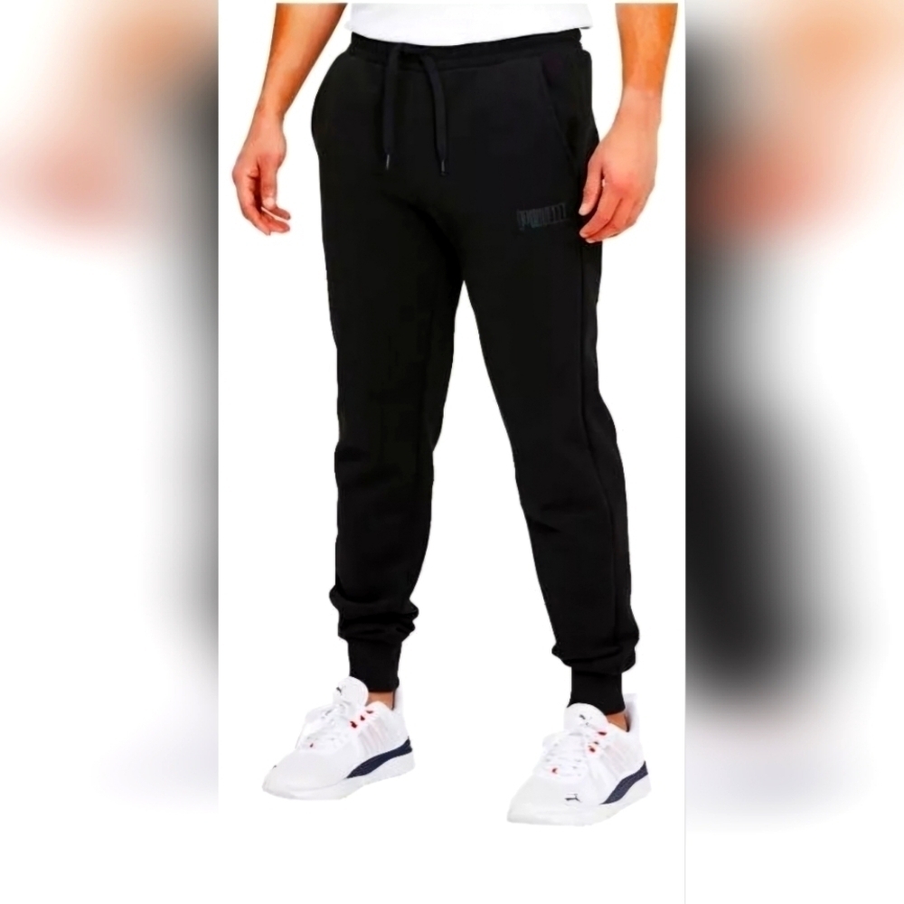 NWOT | PUMA | Men's Essentials Embossed Logo Fleece Jogger Sweatpants | M